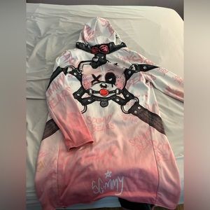 Scummy Bears Bondage Pink cloak